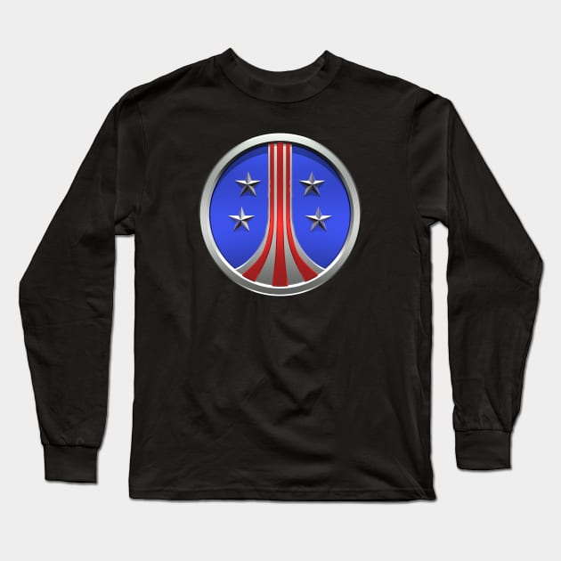 USCM Emblem 3D Long Sleeve T-Shirt by CCDesign